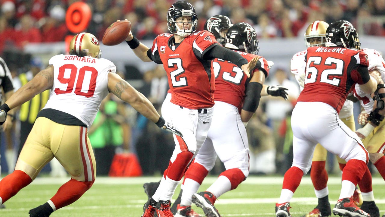 Falcons focused on strong finish, handling 49ers' pass rush